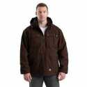 Berne CH428 Men's Highland Washed Duck Full-Zip Hooded Chore Coat