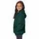Hanes P480 Youth EcoSmart Full-Zip Hooded Sweatshirt