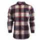 Burnside B8212 Woven Plaid Flannel With Biased Pocket