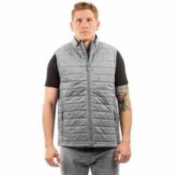 Burnside 8703BU Adult Box Quilted Puffer Vest