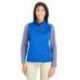 Core365 CE709W Ladies' Techno Lite Three-Layer Knit Tech-Shell Quarter-Zip Vest