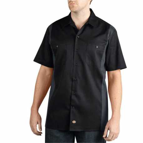 Dickies WS508 Men's Two-Tone Short-Sleeve Work Shirt