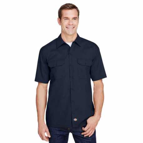 Dickies WS675 Men's FLEX Short-Sleeve Twill Work Shirt