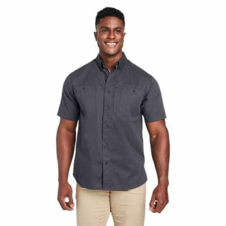 Harriton M585 Men's Advantage IL Short-Sleeve Work Shirt