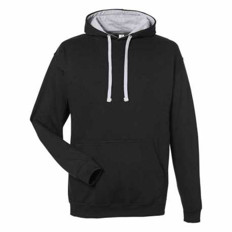 Just Hoods By AWDis JHA003 Adult 80/20 Midweight Varsity Contrast Hooded Sweatshirt