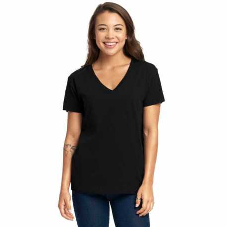Next Level Apparel 3940 Ladies' Relaxed V-Neck T-Shirt