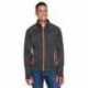 North End 88697 Men's Flux Melange Bonded Fleece Jacket