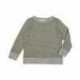 Rabbit Skins RS3379 Toddler Harborside Melange French Terry Crewneck with Elbow Patches