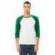 Bella + Canvas 3200 Unisex Three-Quarter Sleeve Baseball T-Shirt