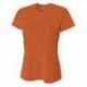 A4 NW3254 Ladies' Shorts Sleeve V-Neck Birds Eye Mesh T-Shirt
