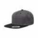 Yupoong 6089MT Adult 6-Panel Structured Flat Visor Classic Two Tone Snapback