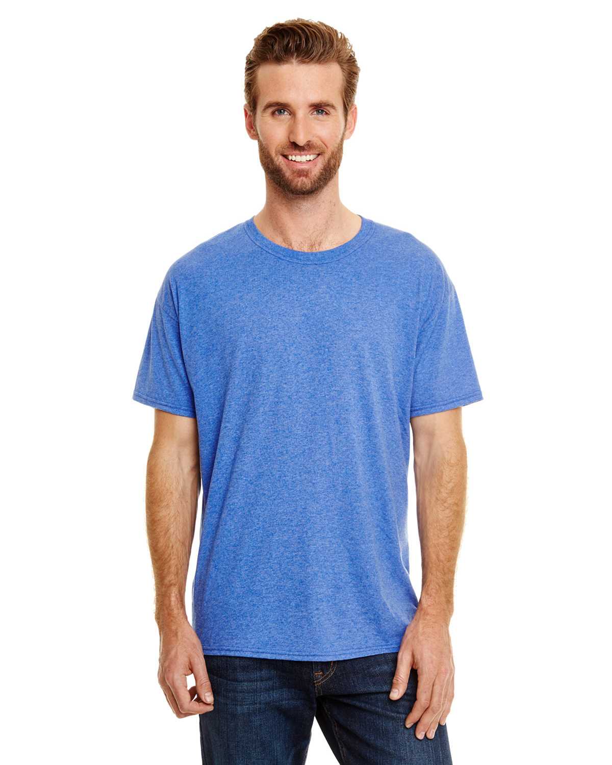 Hanes 42TB Adult X-Temp Tri-Blend Crewneck T-Shirt | ApparelChoice.com