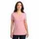 District Made Made DM1350L Made Ladies Perfect Tri V-Neck Tee