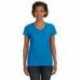 LAT 3507 Ladies V-Neck Fine Jersey T-Shirt