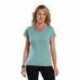 LAT 3507 Ladies V-Neck Fine Jersey T-Shirt