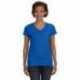 LAT 3507 Ladies V-Neck Fine Jersey T-Shirt
