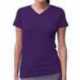 LAT 3507 Ladies V-Neck Fine Jersey T-Shirt
