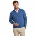 Brooks Brothers BB18402 Cotton Stretch 1/4-Zip Sweater