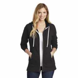 District DT456 Women's Perfect Tri French Terry Full-Zip Hoodie