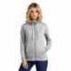 District DT673 Women's Featherweight French Terry Full-Zip Hoodie
