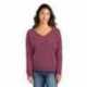 Port & Company LPC098V Ladies Beach Wash Garment-Dyed V-Neck Sweatshirt