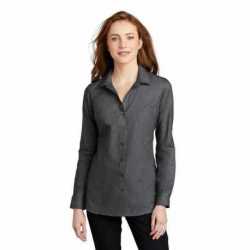 Port Authority LW645 Ladies Pincheck Easy Care Shirt