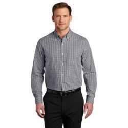 Port Authority W644 Broadcloth Gingham Easy Care Shirt