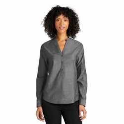Port Authority LW382 Ladies Long Sleeve Chambray Easy Care Shirt