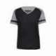 Augusta Sportswear 2914 Women's Triblend Fanatic 2.0 V-Neck T-Shirt