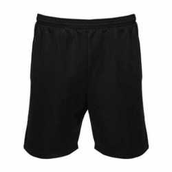 Badger 1407 Unisex Polyfleece 7" Shorts