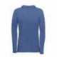 Badger 4965 Women's Tri-Blend Surplice Long Sleeve Hooded T-Shirt