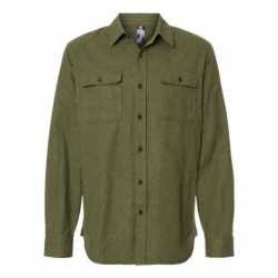 Burnside 8200 Solid Long Sleeve Flannel Shirt