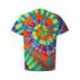 Dyenomite 200TD Rainbow Cut-Spiral Tie-Dyed T-Shirt