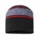 CAP AMERICA RKV9 USA-Made Variegated Striped Beanie