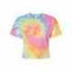 Colortone 1050 Women's Tie-Dyed Crop T-Shirt