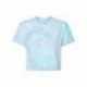 Colortone 1050 Women's Tie-Dyed Crop T-Shirt