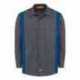 Dickies 5524L Industrial Colorblocked Long Sleeve Shirt - Long Sizes