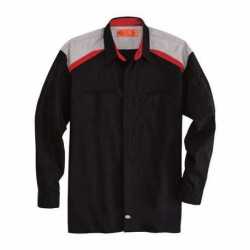 Dickies L607 Tri-Color Long Sleeve Shop Shirt