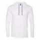 Gildan 987 Softstyle Lightweight Hooded Long Sleeve T-Shirt