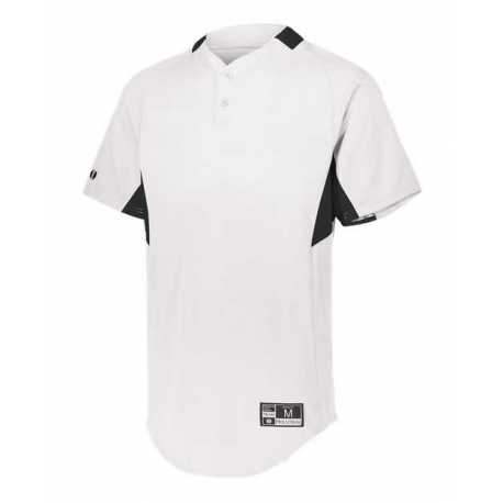 Holloway 221224 Youth Game7 Two-Button Baseball Jersey