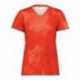 Holloway 222796 Women's Cotton-Touch Cloud V-Neck T-Shirt