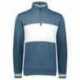 Holloway 229565 Ivy League Fleece Colorblocked Quarter-Zip Sweatshirt