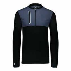Holloway 229696 Youth Weld Hybrid Quarter-Zip Pullover