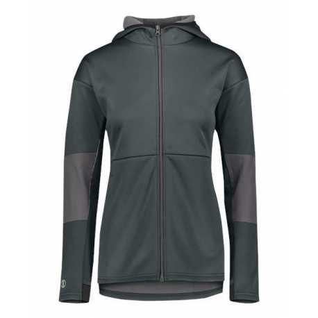 Holloway 229737 Storm Dfend Women's Sof-Stretch Hooded Full-Zip Jacket