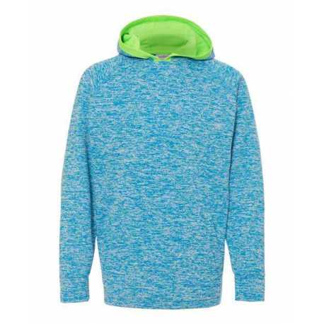 J. America 8610 Youth Cosmic Fleece Hooded Sweatshirt