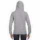 J America JA8836 Ladies Sydney Brushed V-Neck Hooded Sweatshirt