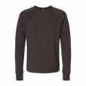 J. America 8707 Ripple Fleece Raglan Crewneck Sweatshirt