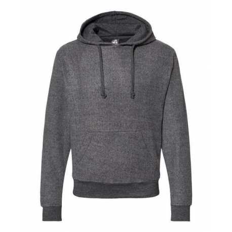 J. America 8709 Flip Side Fleece Hooded Sweatshirt
