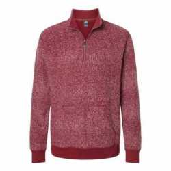 J. America 8713 Aspen Fleece Quarter-Zip Sweatshirt