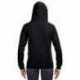 J America JA8836 Ladies Sydney Brushed V-Neck Hooded Sweatshirt